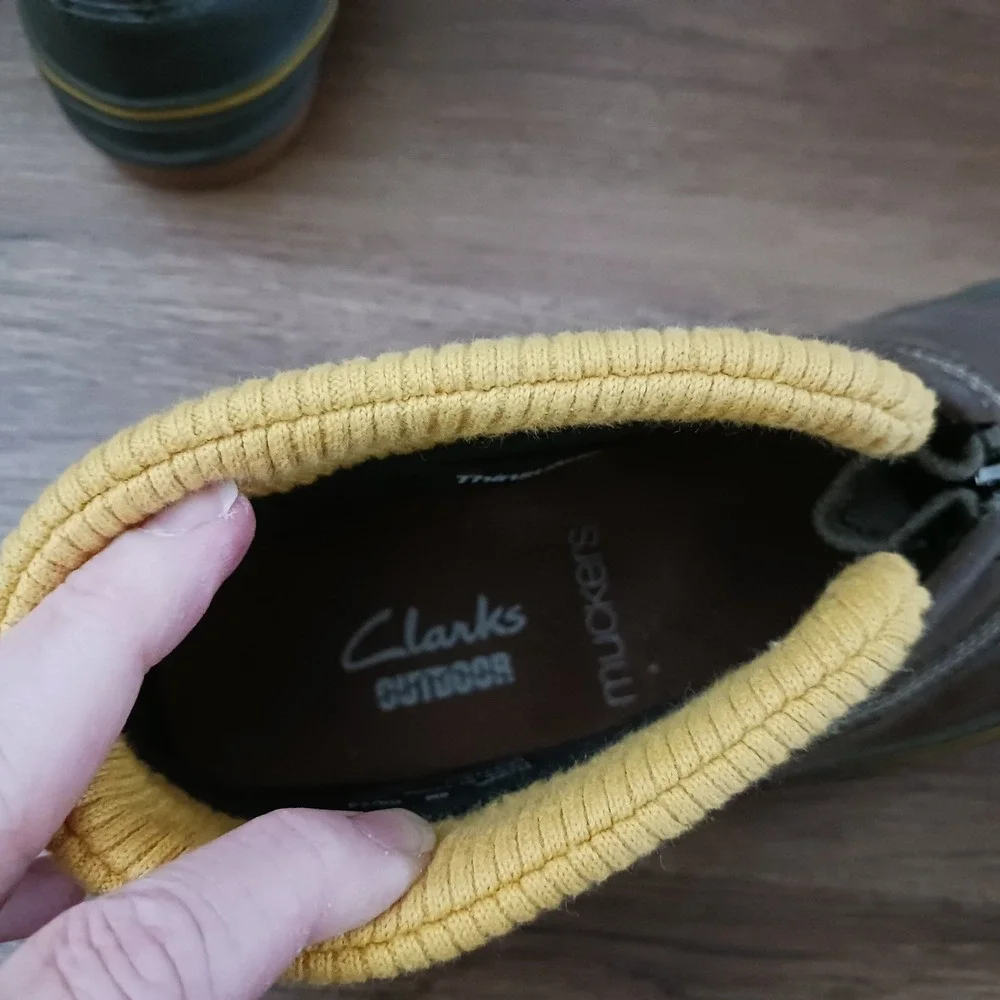Clarks Outdoor Muckers 26100946 Brown Hiking Waterproof Boot Shoe Women Size 8